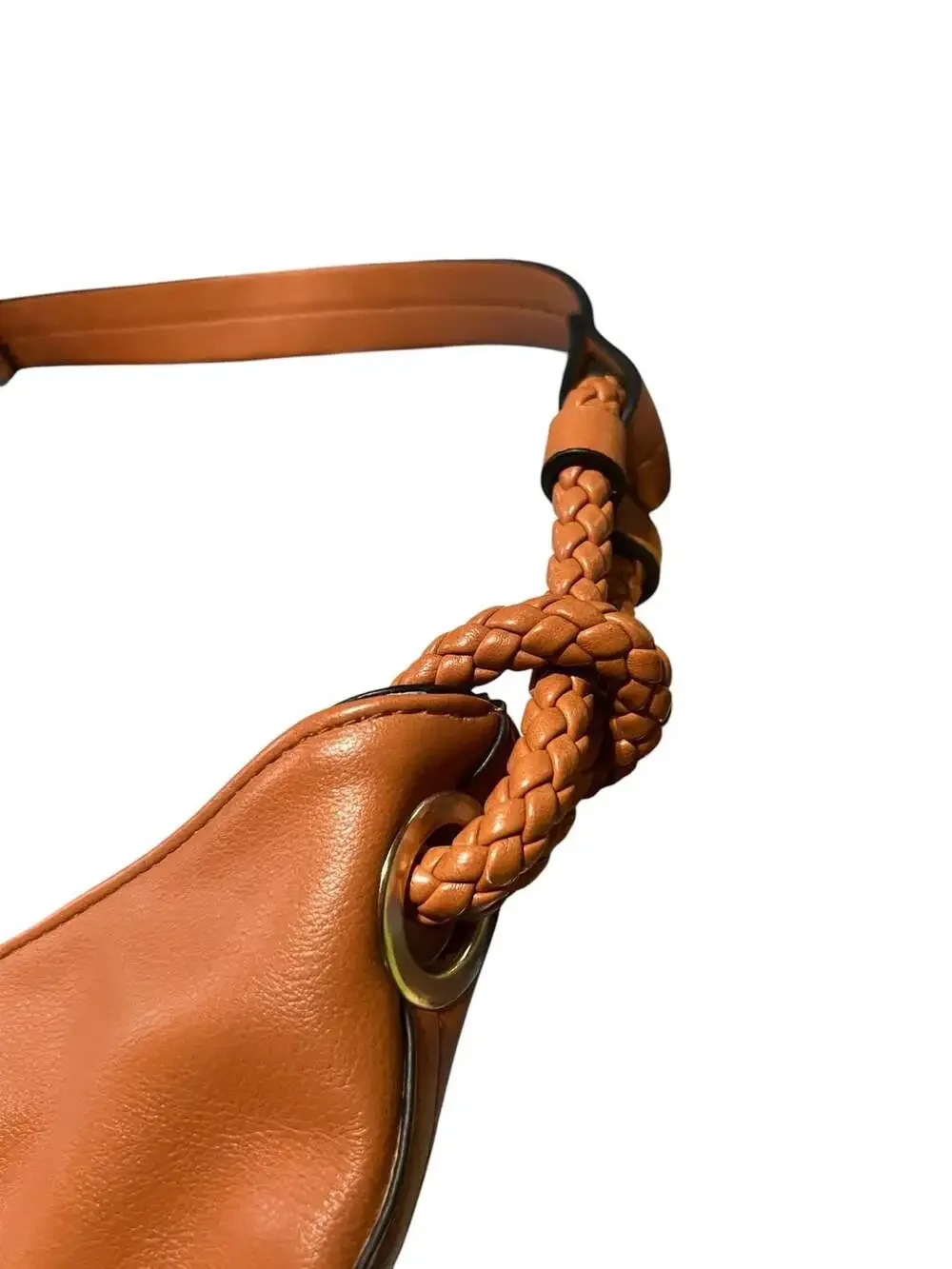 Alfani Colorblock Hobo Bag with Braided Strap Detail